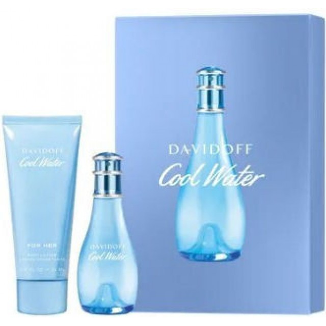 DAVIDOFF Cool Water for Women SET: EDT 30ml + body lotion 75ml